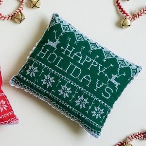 Happy Holidays Accent Pillow